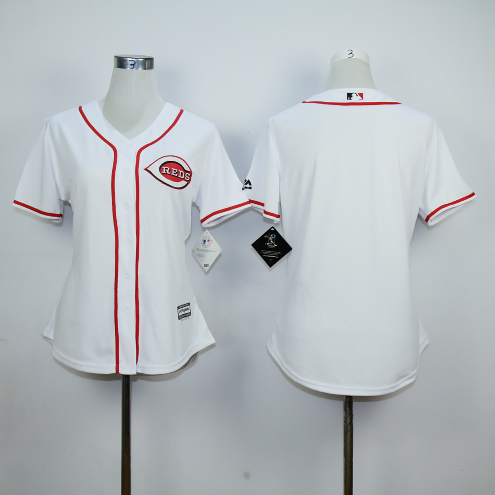 MLB Cincinnati Reds Women black jerseys->cincinnati reds->MLB Jersey